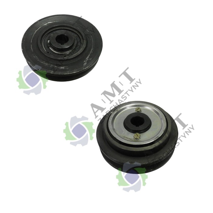 Муфта зчеплення (D=129 мм, d=20 мм, шпонка, 1В) віброплити