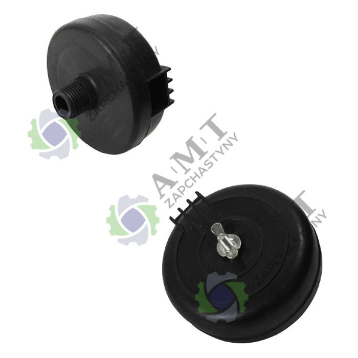 Фільтр повітряний (20 мм, пластик, коло, паралон) компресора