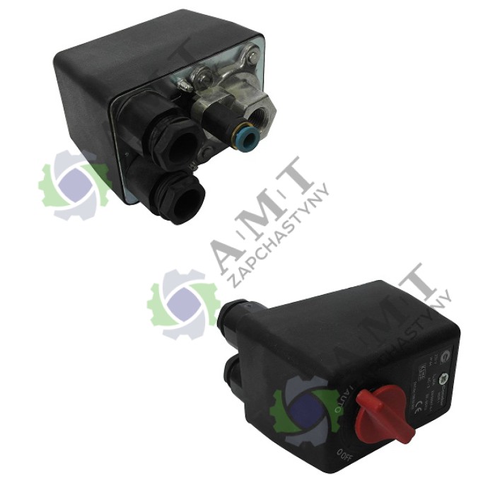 Прессостат (Condor) (1 вхід-12 мм, 250В, 20А) компресора Vitals