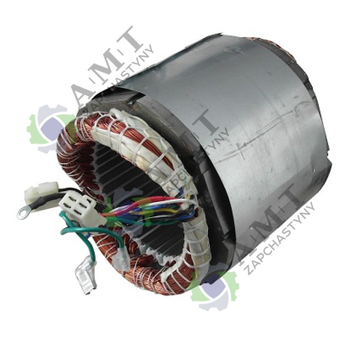 Статор (5,0-5,5 кВт) (Lзаг.=215 мм, Lз=150 мм, Dз=190 мм, d=120 мм) (алюміній) генератора