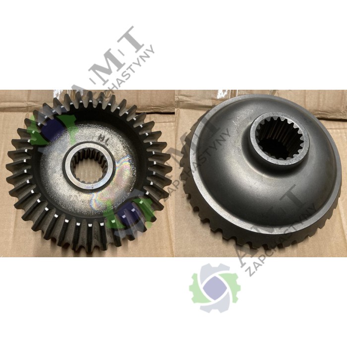 Шестерня передачи переднего моста ведущая JM404 (Z-38, z-19)