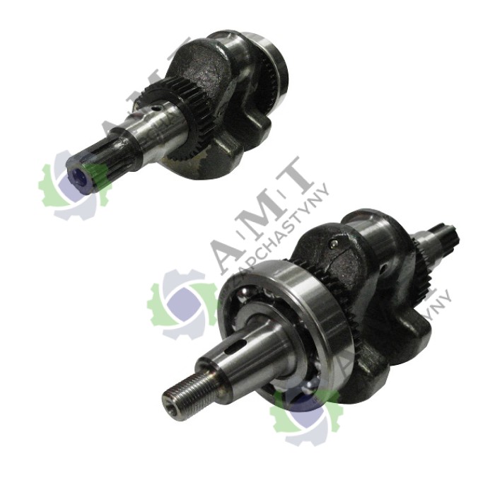 Вал коленчатый ДД 178F (6 шлицов,D=25 мм)