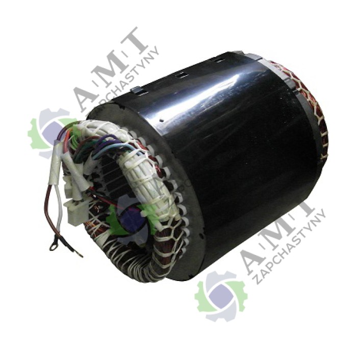 Статор (7,5-8,0 кВт/3Ф) (Lзаг.=234 мм, Lз=165 мм, Dз=190 мм, d=120 мм) (мідний) (альтернатора) генер