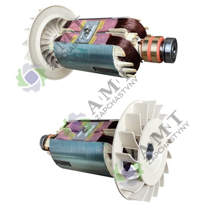 Ротор (2,8-3,0 кВт) (Lзаг.=244 мм, Lз=120 мм, Dз=95 мм) (мідний) (альтернатора) генератора