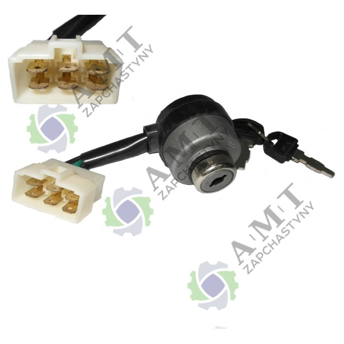 Замок зажигания (6 контактов) КБГ258Э