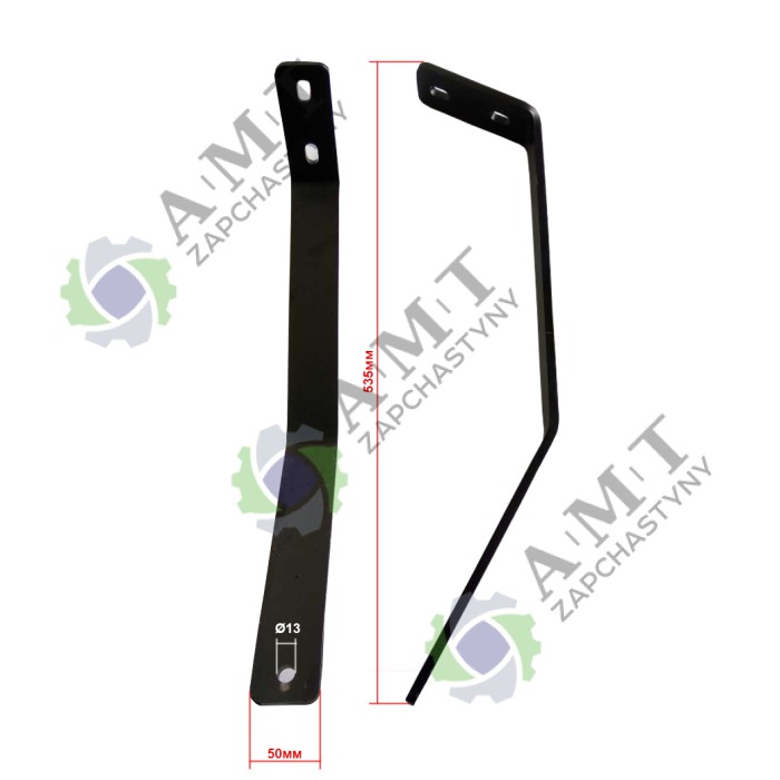 Кронштейн крепления переднего крыла нижний ДТЗ244.5/ДТЗ244.5Р