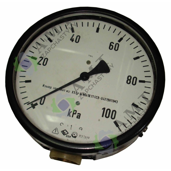 Манометр (испытания) ERS 2.8bg