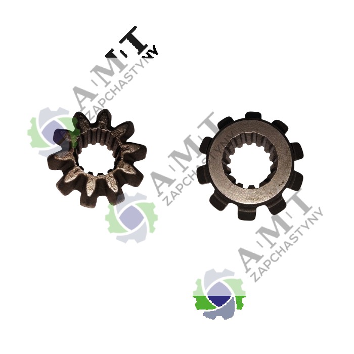 Шестерня коническая ведомая Z=10 (под шлицевой вал-14шл.) ДТЗ КРН-1,35