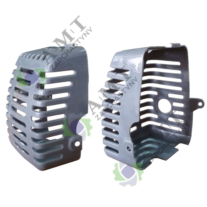 Корпус глушителя пластиковый МК-4331Т,ТК, МК-5236Т,ТК-43