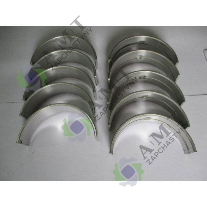 Вкладыши коренные (10 поз) QC 495 T50 ДТЗ-504 Вкладыши коренные (10 поз) QC 495 T50 ДТЗ-504