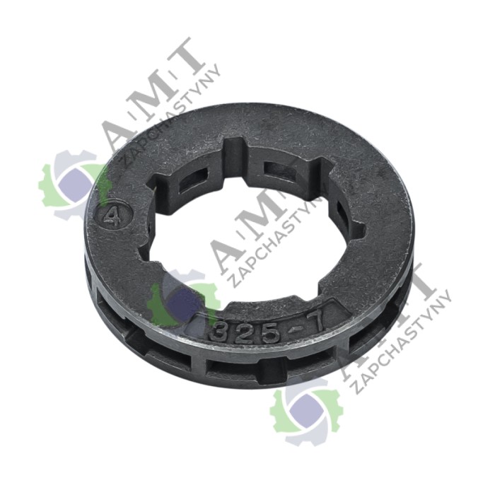 Шаг цепи — 0,325<br>Толщина -мм. <br>Диаметр внешний -мм.<br>Диаметр внутренний -мм. <br>Количество лучей -шт.