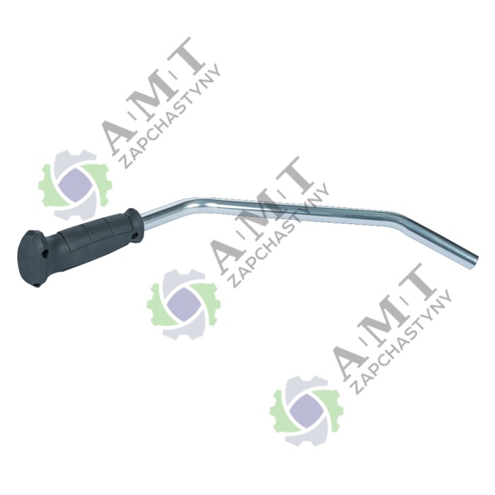 Ручка ліва (пластик) (сіра) мотокоси Limex 40/44