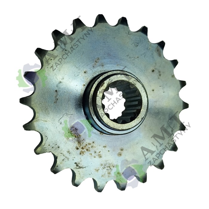 Звездочка 22 зуба внутренние шлицы 13 пресс-подборщика ПРП - 80