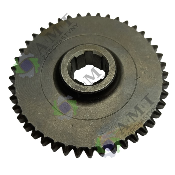 Шестерня 2 промежуточного вала 1 ДТЗ470Б z=44 6 шлиц