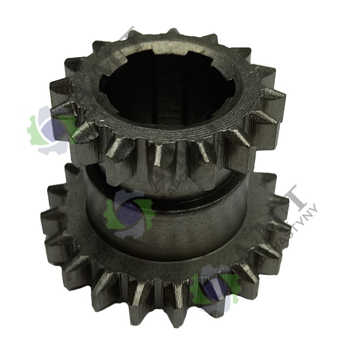 Шестерня двойная входного вала ДТЗ470Б z=16/20 6 шлиц