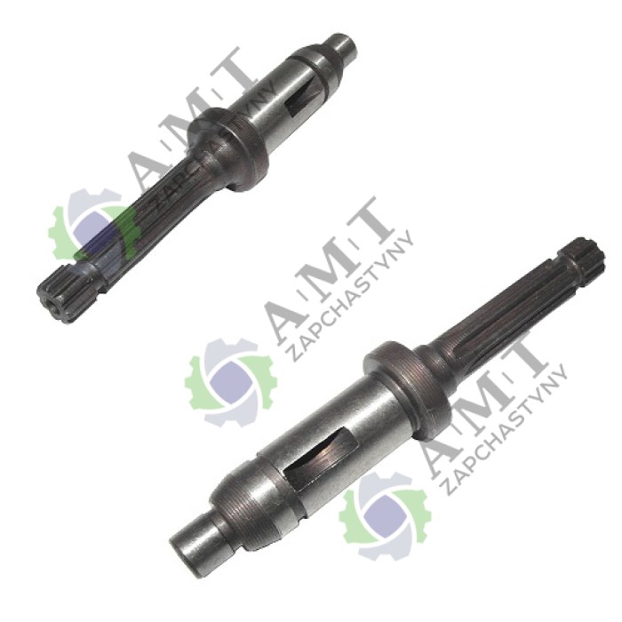 Вал ведений редуктора двигуна (7 мм, шпонка) електрокоси