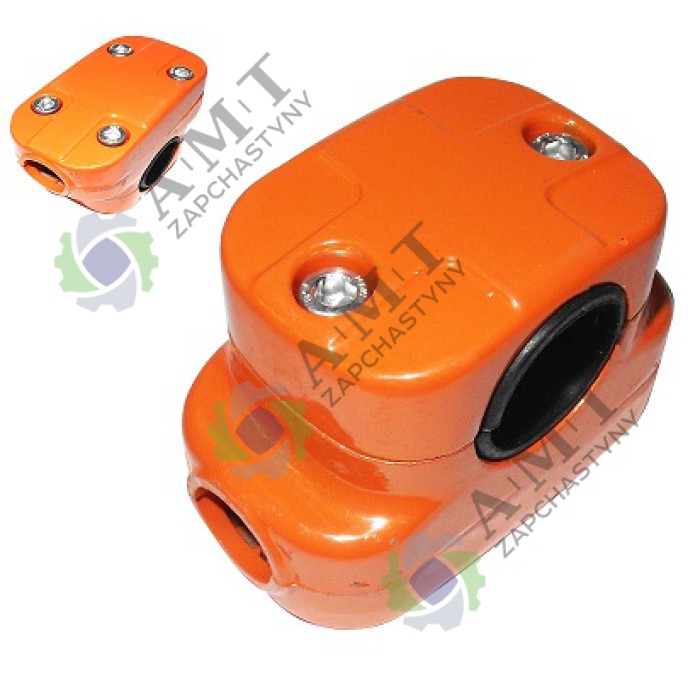 Соеденитель ручек (d=28 мм. большой)(оранжевый) BT 311-4a-49-52,55