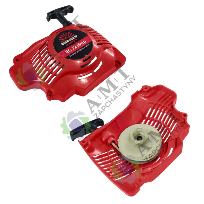 Стартер (4 зацепа, пластик) (оранжевый) BG 7235wp-126-138