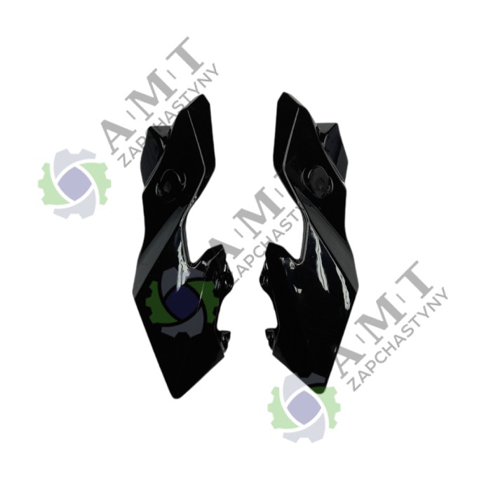 Облицовка передней фары черная SP200R-27