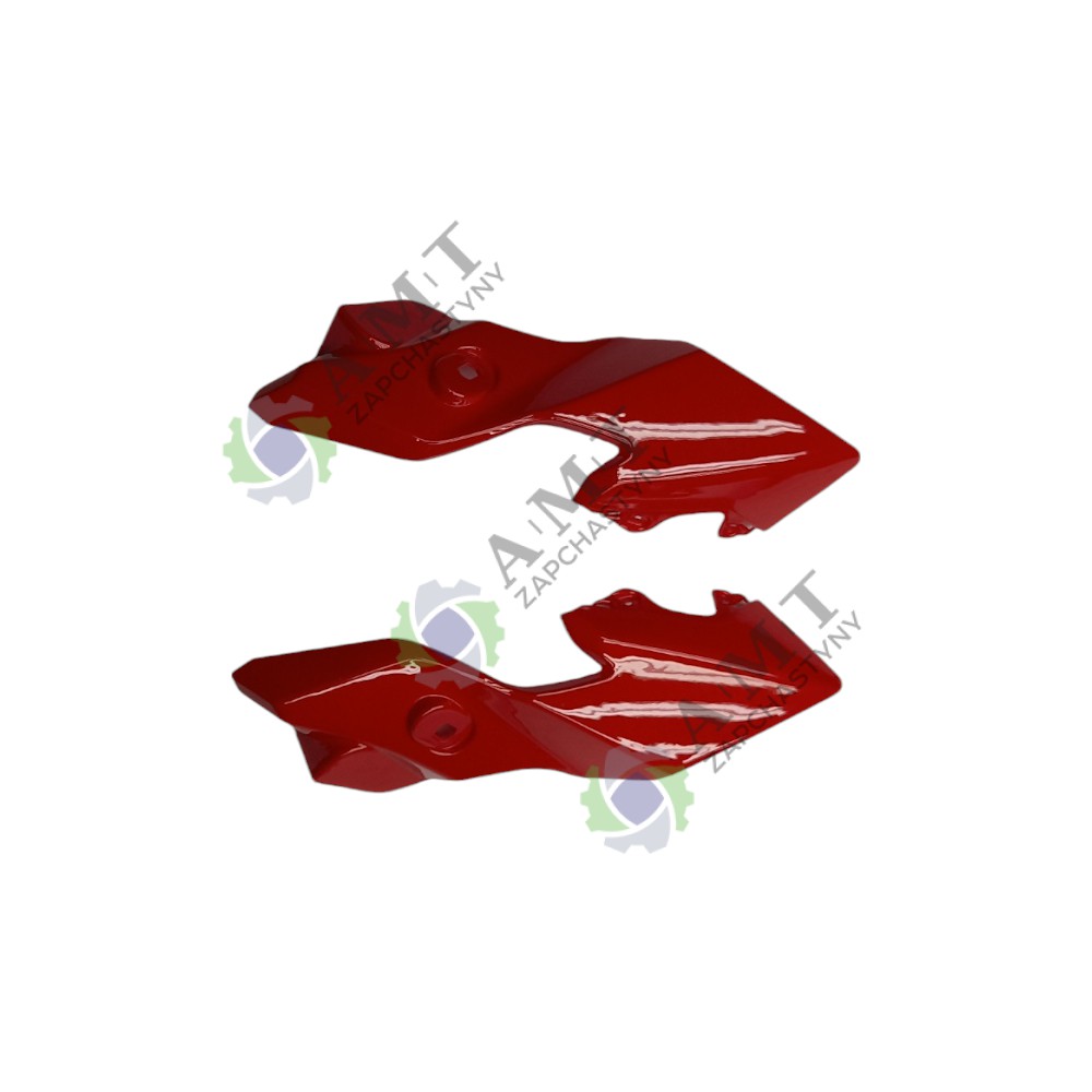 Облицовка передней фары красная SP200R-27