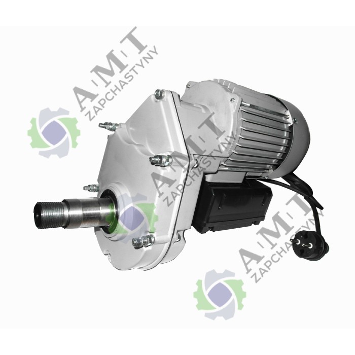 Двигатель 550Вт (с редуктором) (хвостовик 80 мм, М30) БМ-140НЕ