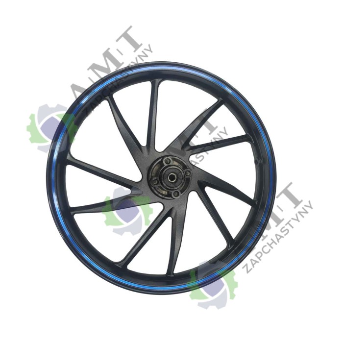 Диск переднего колеса синий SP200R-28