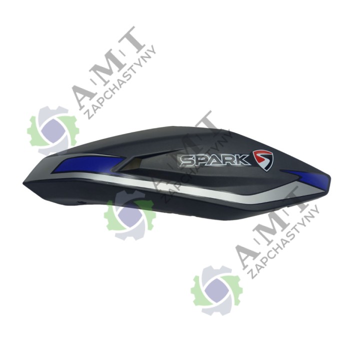 Облицовка топливного бака правая синяяSP200R-28
