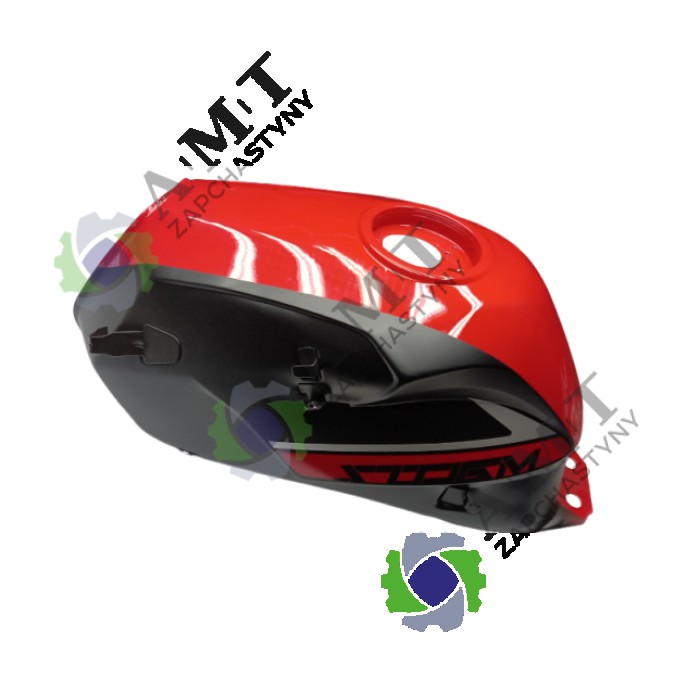 Бак топливный черно-красный SP200R-28