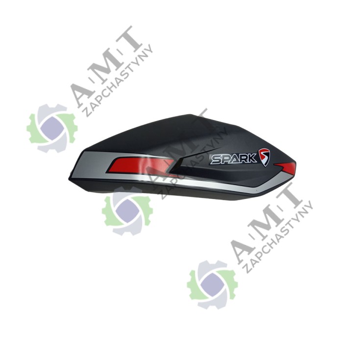 Облицовка топливного бака передняя правая красная SP200R-28