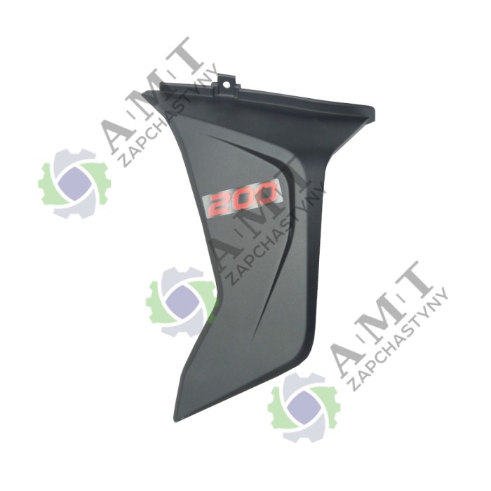 Облицовка топливного бака передняя левая красная SP200R-28